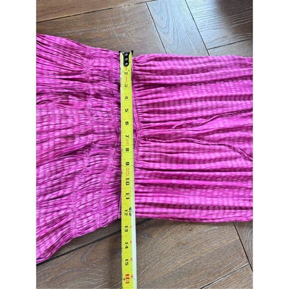 Pants Store Zoe Pleated Mini Dress in Purple/pink Size XSmall - Picture 8 of 10